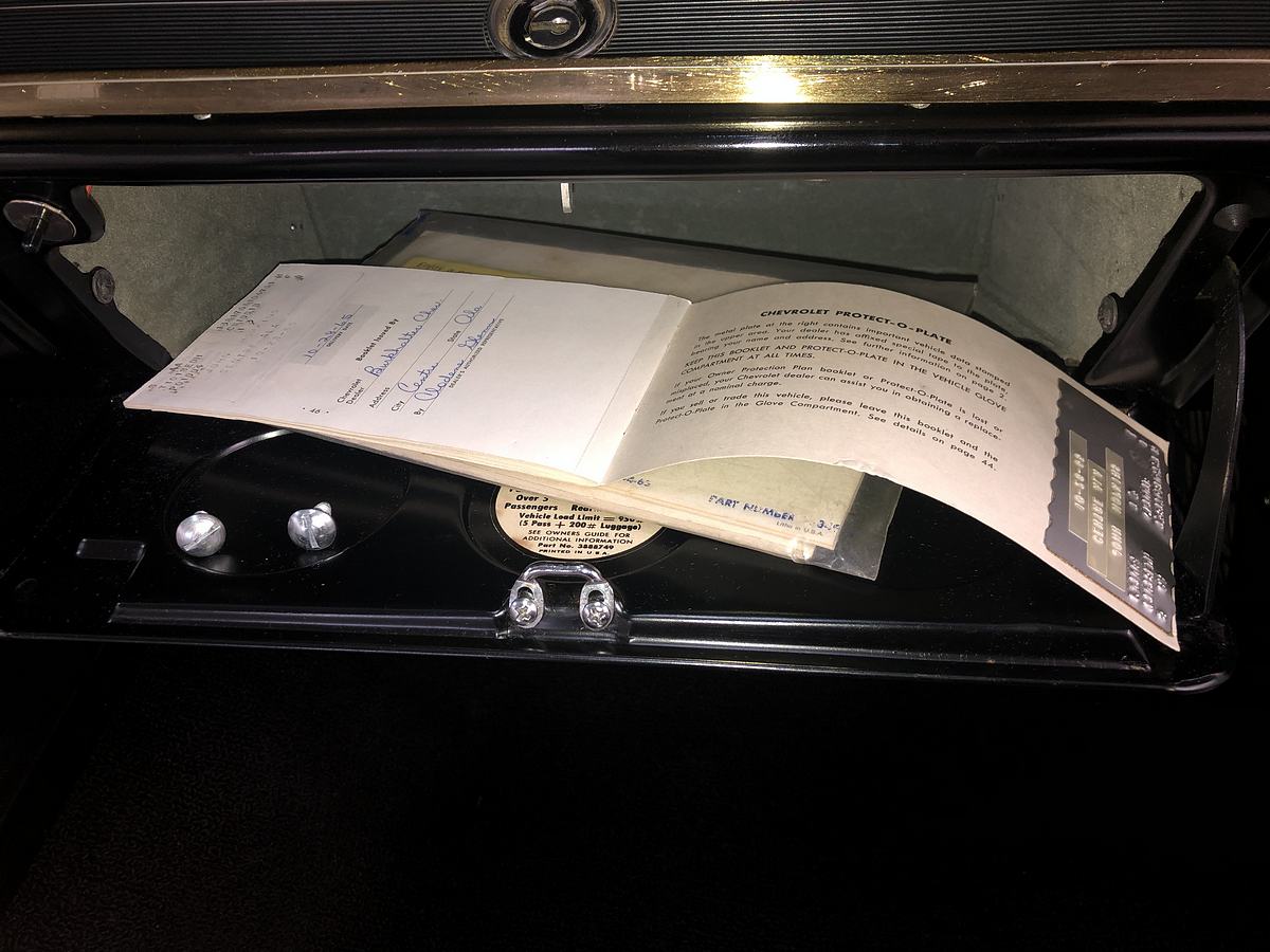 Name:  5_Glove box contents including the real original POP and front license plate screws, with the c.jpeg
Views: 5025
Size:  131.1 KB